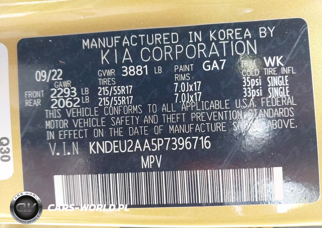 2023 Kia Seltos S VIN:KNDEU2AA5P7396716 - 9
