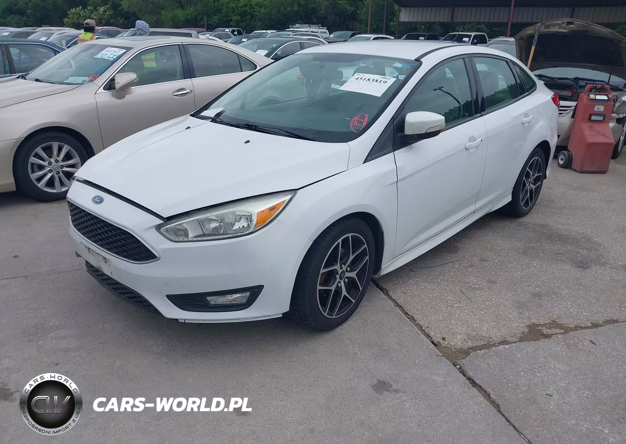2015 Ford Focus Se VIN:1FADP3F2XFL293362 - 2