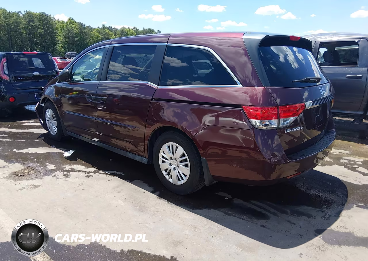 2014 Honda Odyssey Lx VIN:5FNRL5H23EB028997 - 3