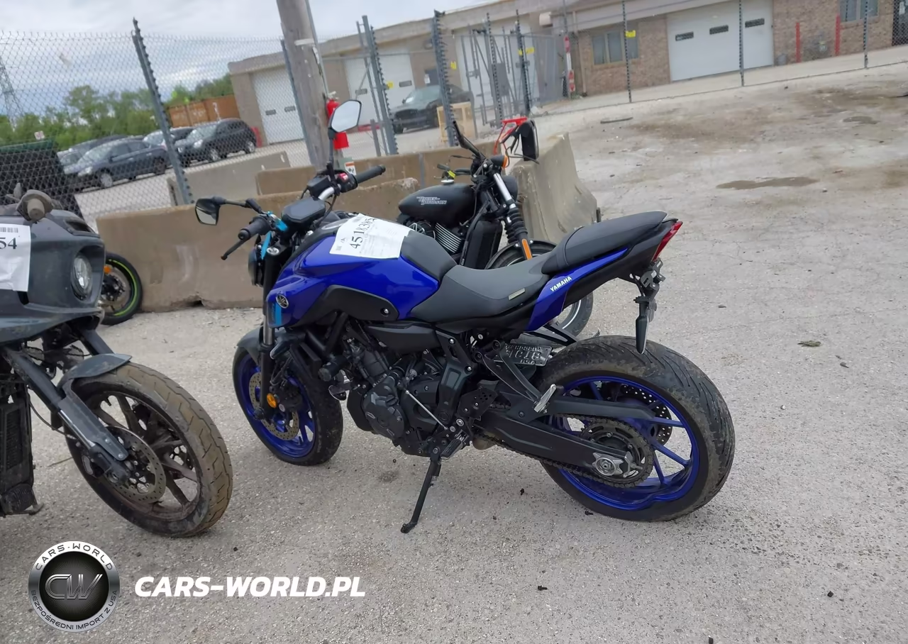 2022 Yamaha Mt07 VIN:JYARM32E9NA003921 - 13