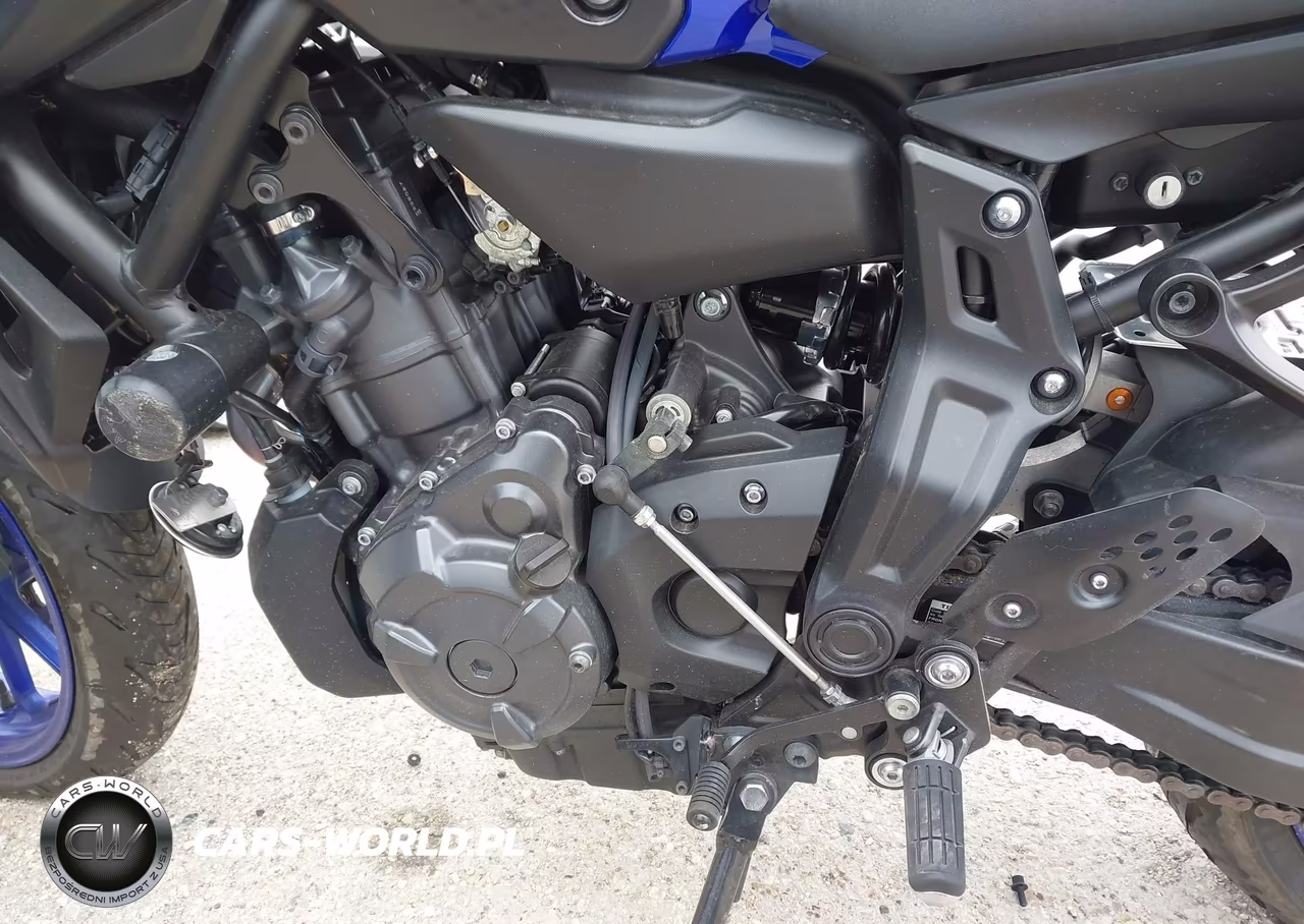 2022 Yamaha Mt07 VIN:JYARM32E9NA003921 - 9