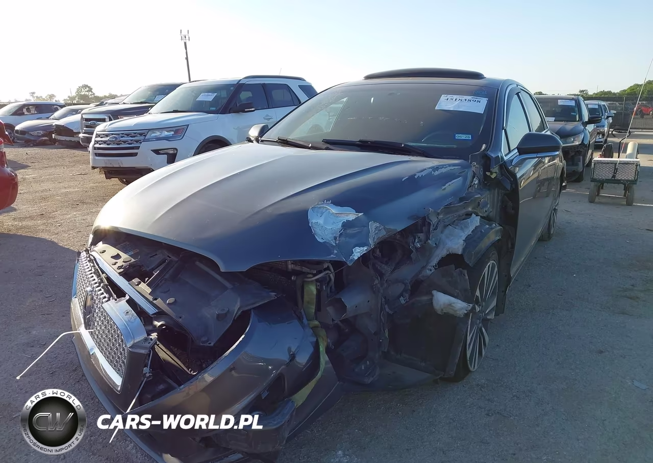 2018 Lincoln Mkz Select VIN:3LN6L5C95JR609137 - 2
