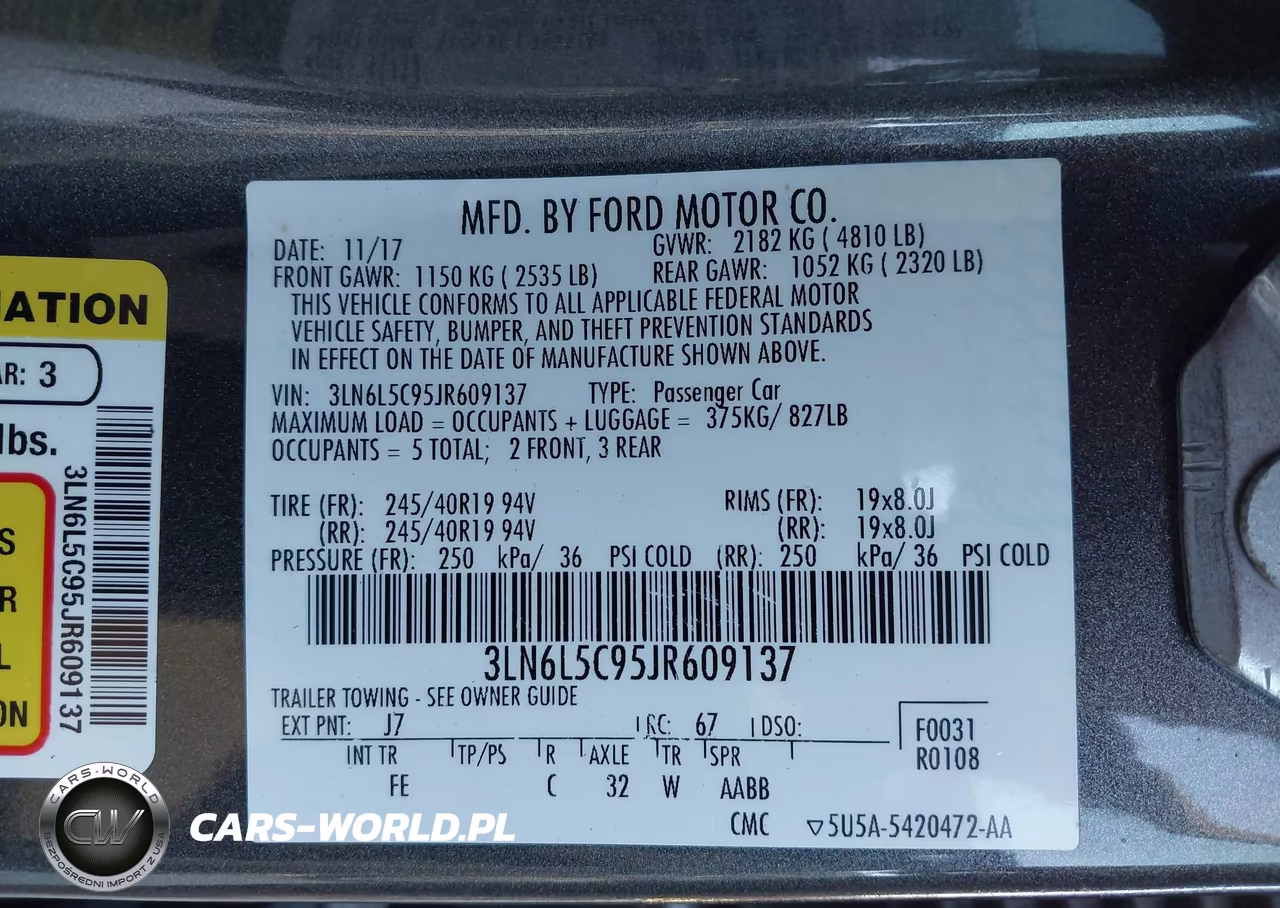 2018 Lincoln Mkz Select VIN:3LN6L5C95JR609137 - 9