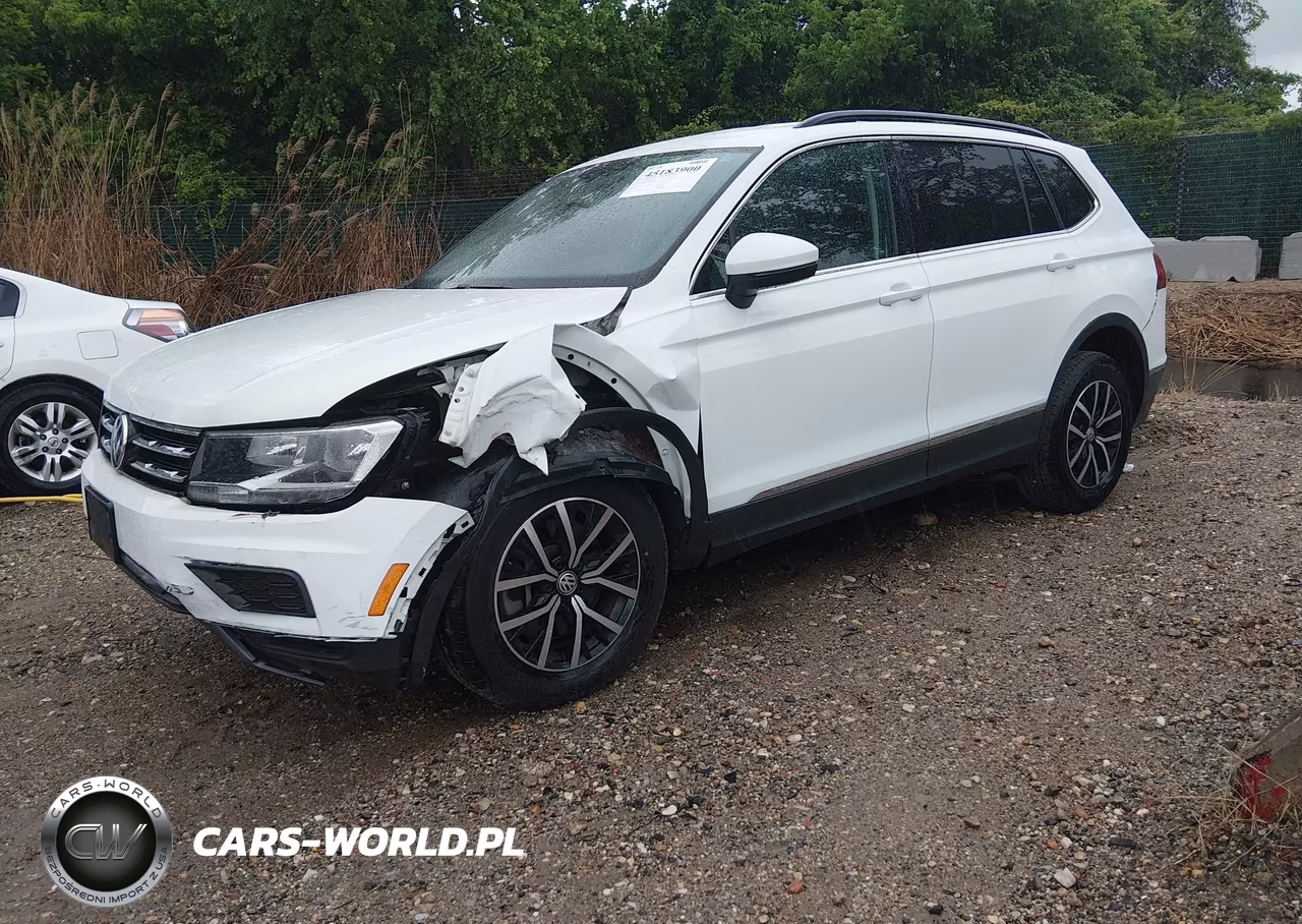 2021 Volkswagen Tiguan 2.0T Se-2.0T Se R-Line Black-2.0T Sel VIN:3VV2B7AX9MM008030 - 2