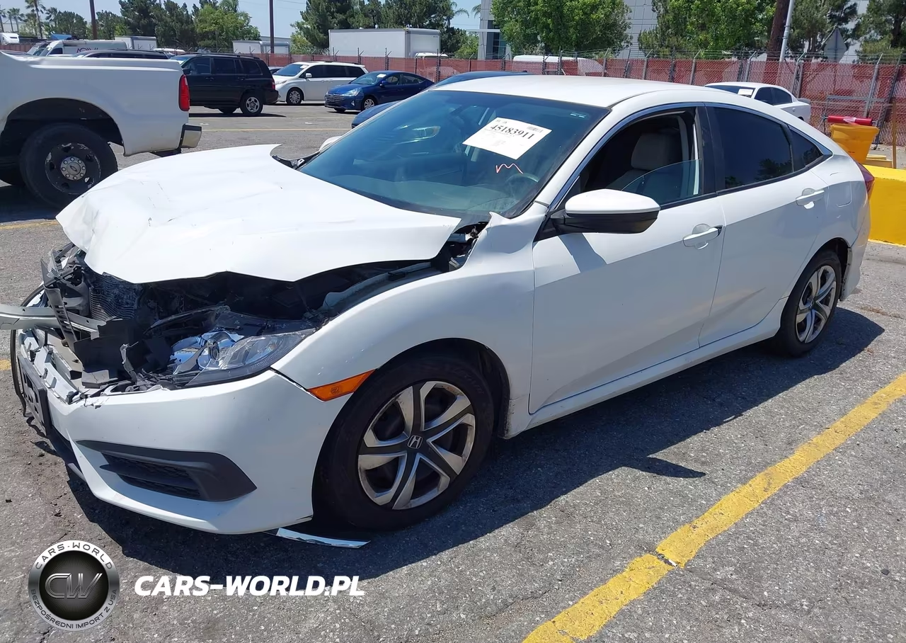 2016 Honda Civic Lx VIN:2HGFC2F57GH547838 - 2