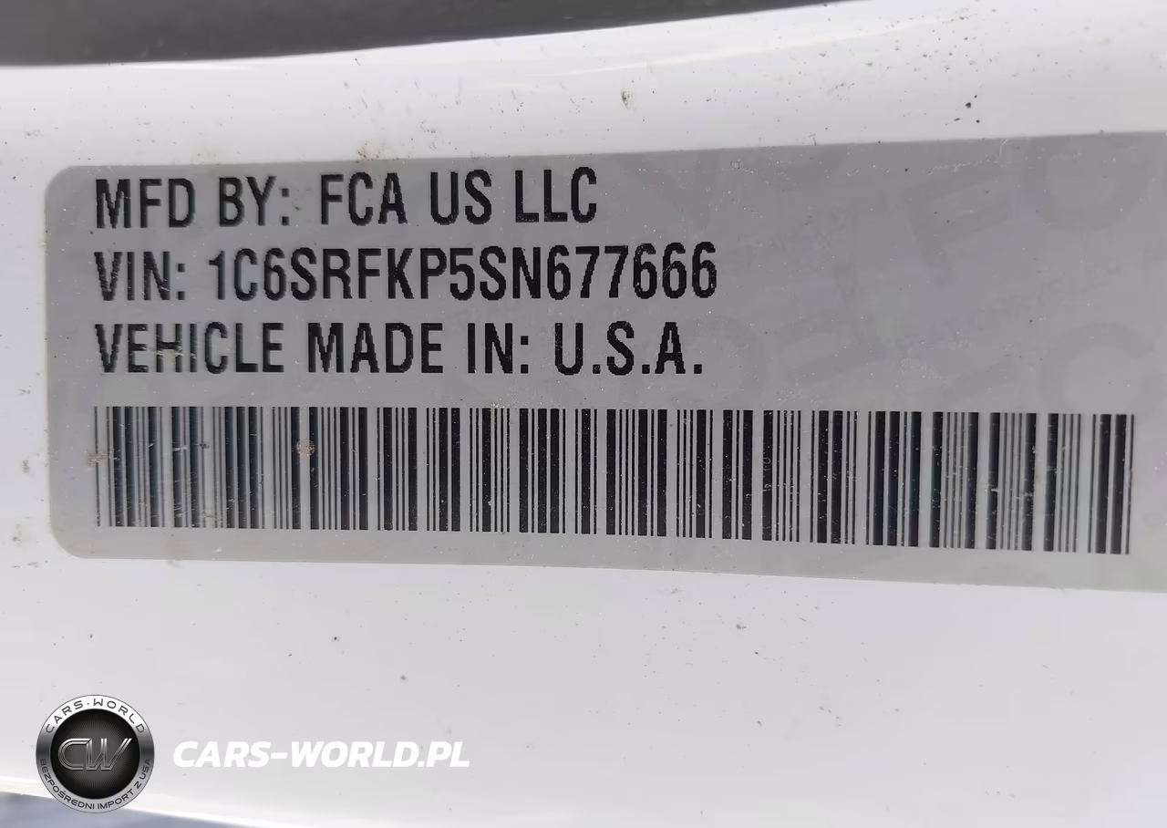 2025 Ram 1500 Tungsten 4X4 5'7 Box VIN:1C6SRFKP5SN677666 - 9