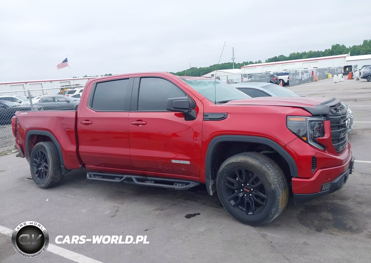 2024 GMC Sierra 1500 4Wd Short Box Elevation With 3Vl VIN:3GTPUJEK9RG153116 - 13