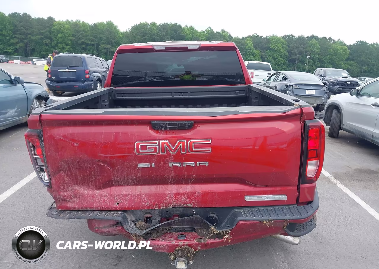 2024 GMC Sierra 1500 4Wd Short Box Elevation With 3Vl VIN:3GTPUJEK9RG153116 - 16