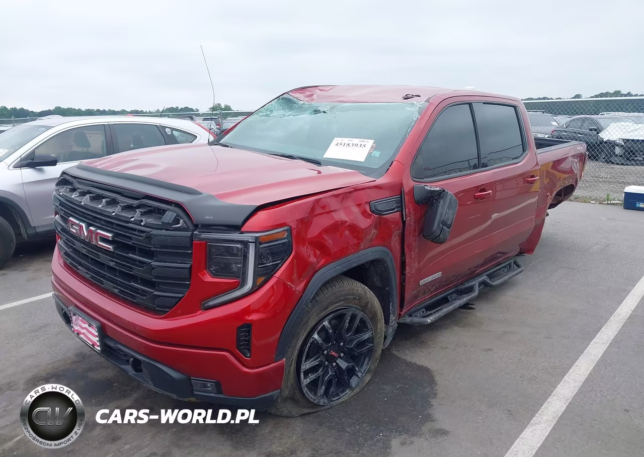 2024 GMC Sierra 1500 4Wd Short Box Elevation With 3Vl VIN:3GTPUJEK9RG153116 - 2