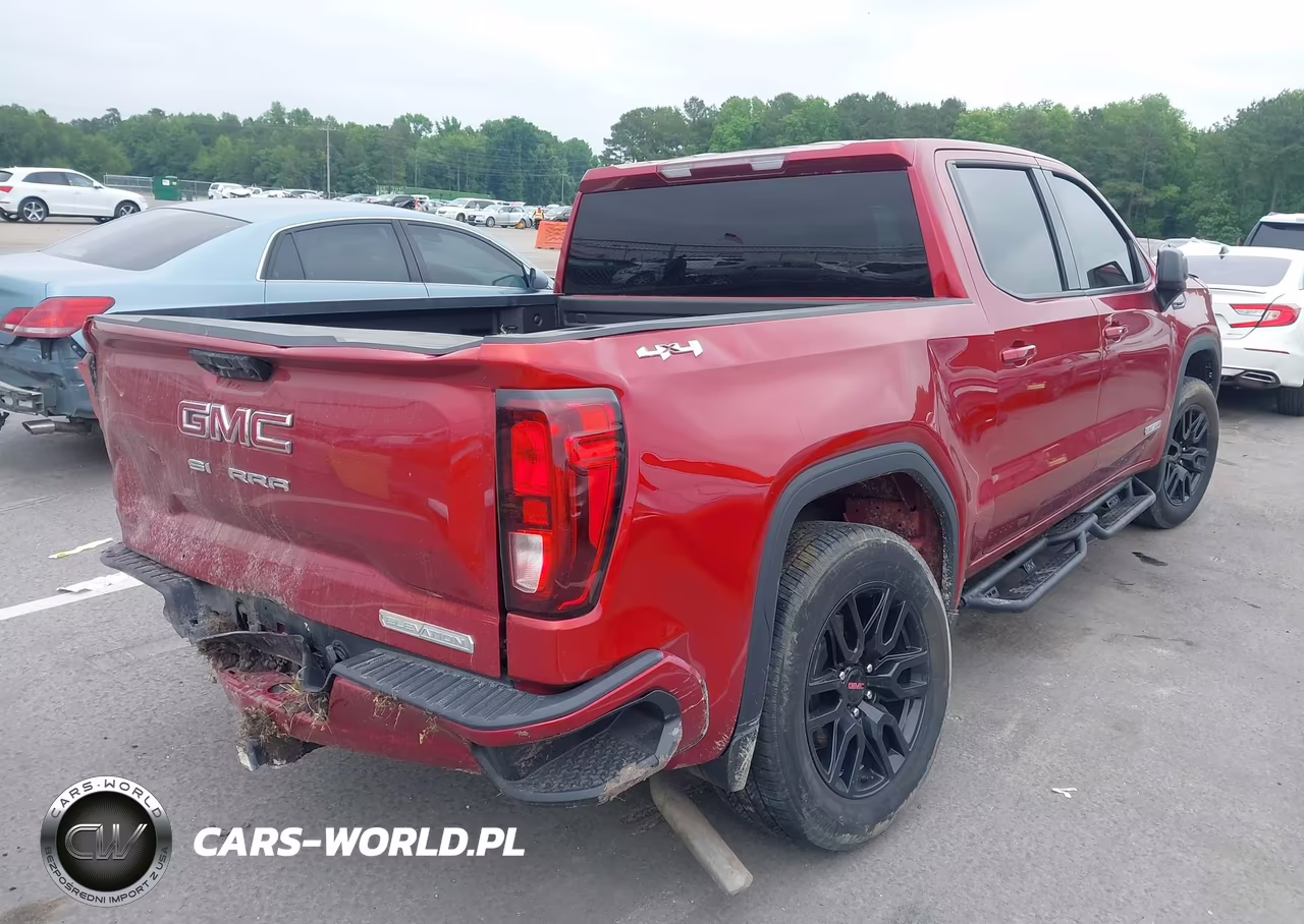 2024 GMC Sierra 1500 4Wd Short Box Elevation With 3Vl VIN:3GTPUJEK9RG153116 - 4