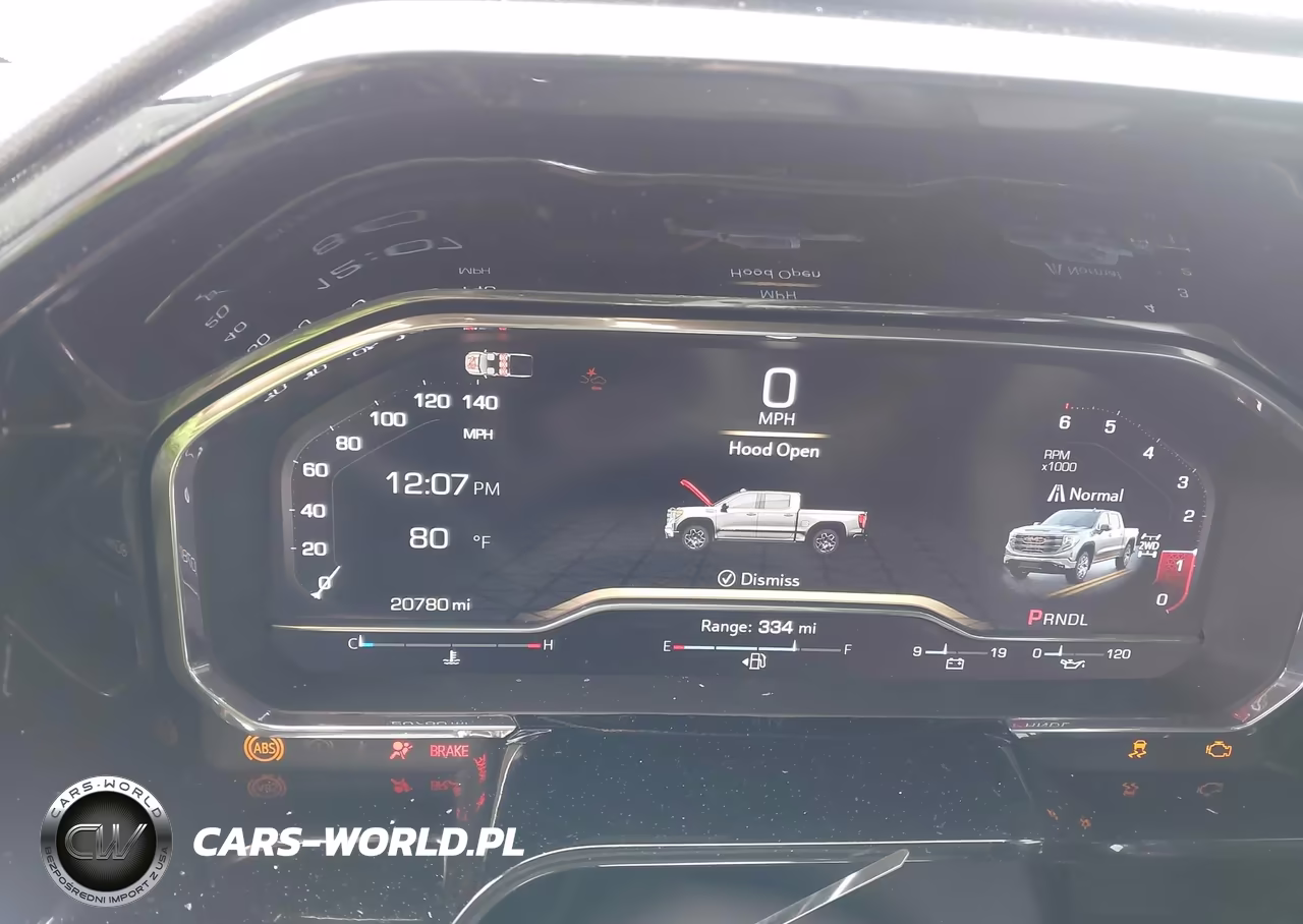 2024 GMC Sierra 1500 4Wd Short Box Elevation With 3Vl VIN:3GTPUJEK9RG153116 - 7