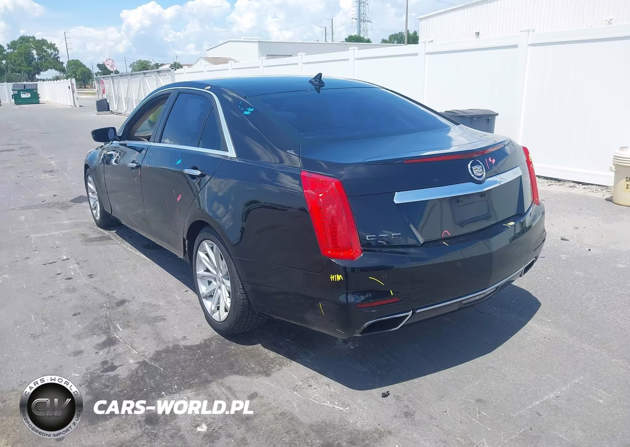 2014 Cadillac Cts Luxury VIN:1G6AR5S30E0158542 - 3