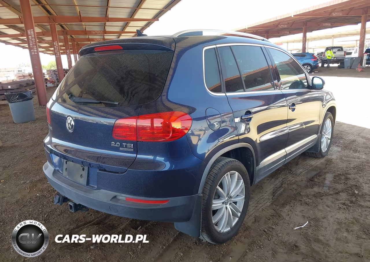 2013 Volkswagen Tiguan Se VIN:WVGBV3AX3DW591768 - 4