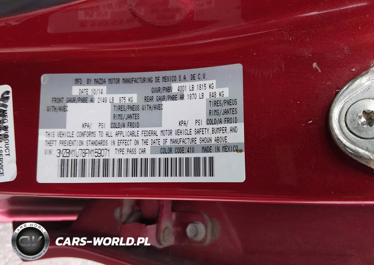 2015 Mazda Mazda3 I Sport VIN:3MZBM1U78FM159071 - 9