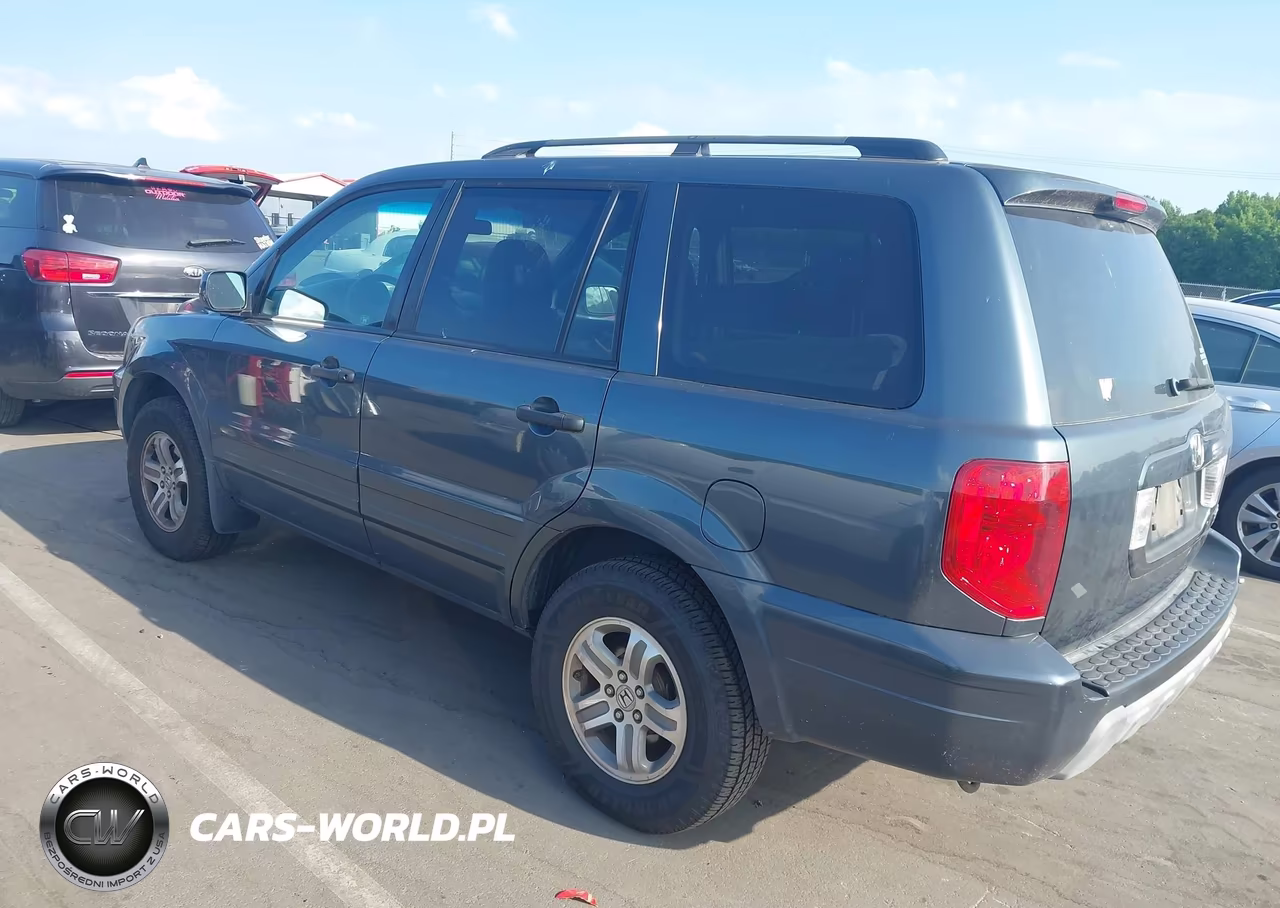 2005 Honda Pilot Ex VIN:5FNYF18475B032936 - 3