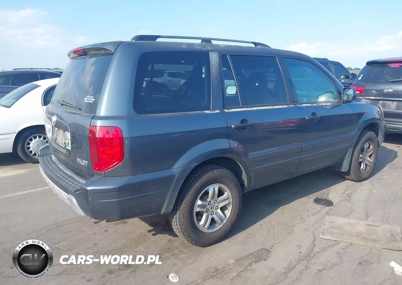 2005 Honda Pilot Ex VIN:5FNYF18475B032936 - 4