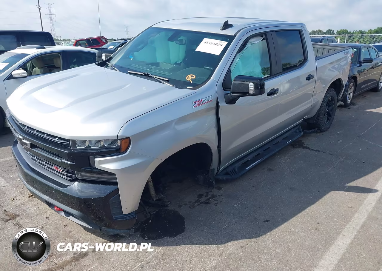 2019 Chevrolet Silverado 1500 Lt Trail Boss VIN:3GCPYFED1KG186832 - 2