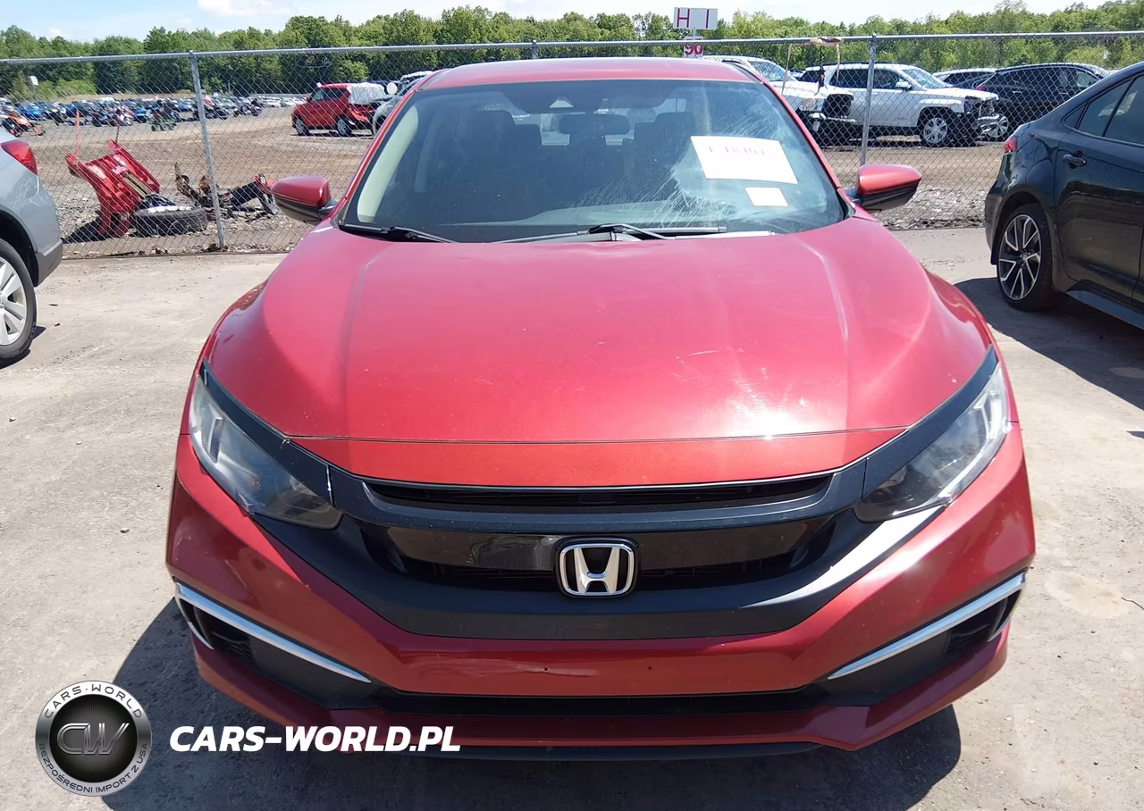 2019 Honda Civic Lx VIN:19XFC2F68KE028258 - 12