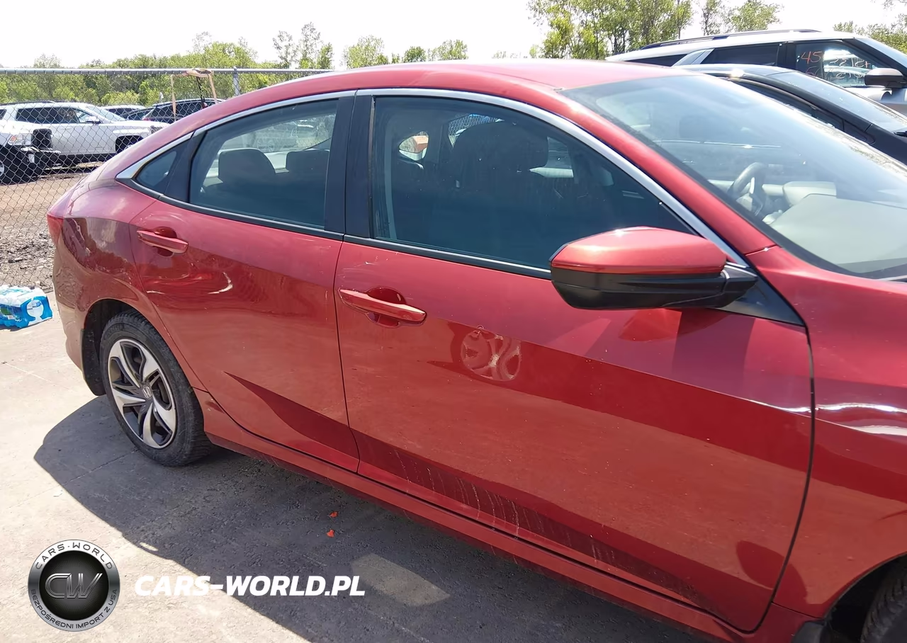 2019 Honda Civic Lx VIN:19XFC2F68KE028258 - 13