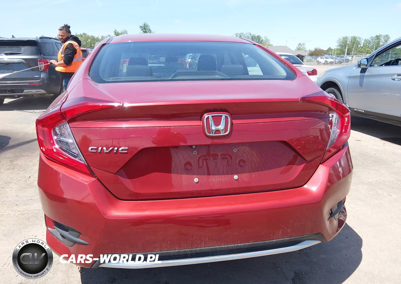 2019 Honda Civic Lx VIN:19XFC2F68KE028258 - 16
