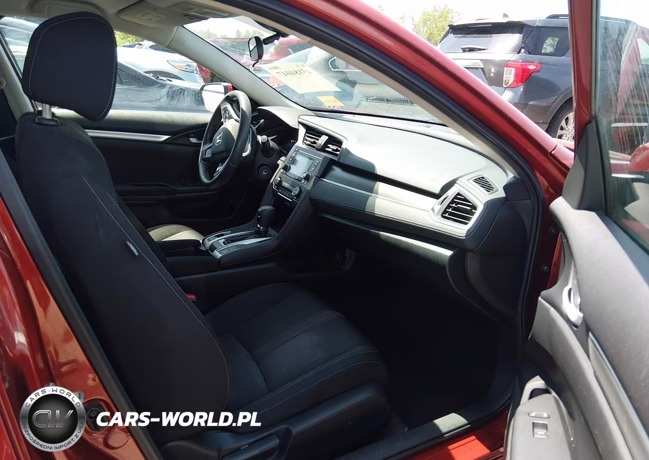 2019 Honda Civic Lx VIN:19XFC2F68KE028258 - 5