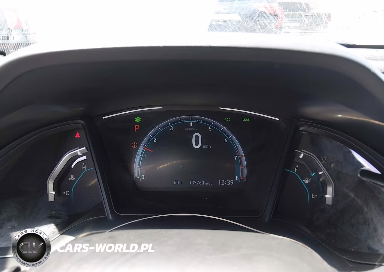2019 Honda Civic Lx VIN:19XFC2F68KE028258 - 7