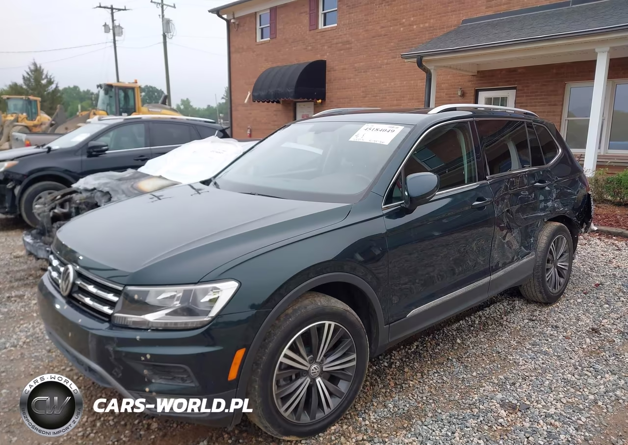 2019 Volkswagen Tiguan 2.0T Se-2.0T Sel-2.0T Sel R-Line-2.0T Sel R-Line Black VIN:3VV3B7AXXKM083630 - 2