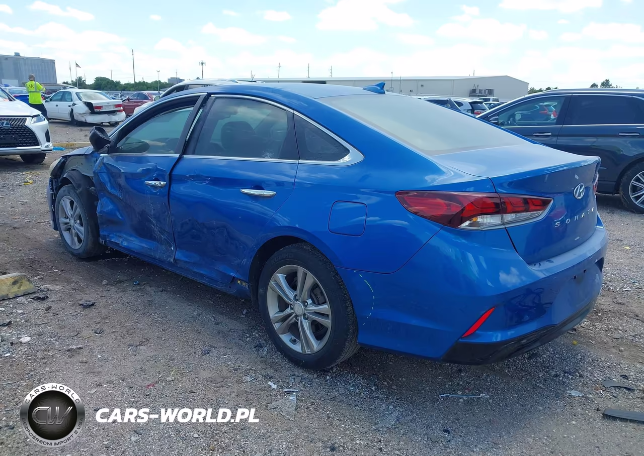 2019 Hyundai Sonata Sel VIN:5NPE34AF4KH748960 - 3