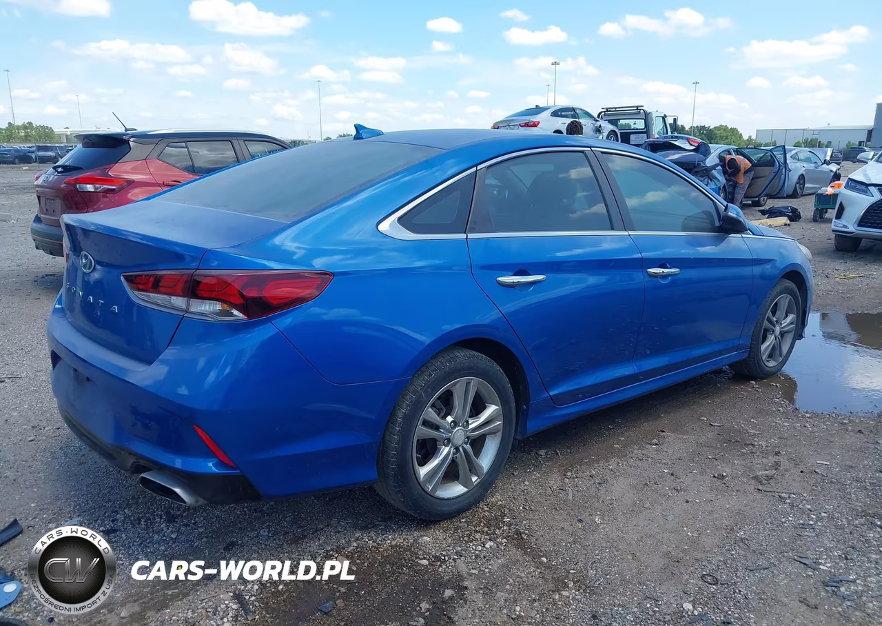 2019 Hyundai Sonata Sel VIN:5NPE34AF4KH748960 - 4
