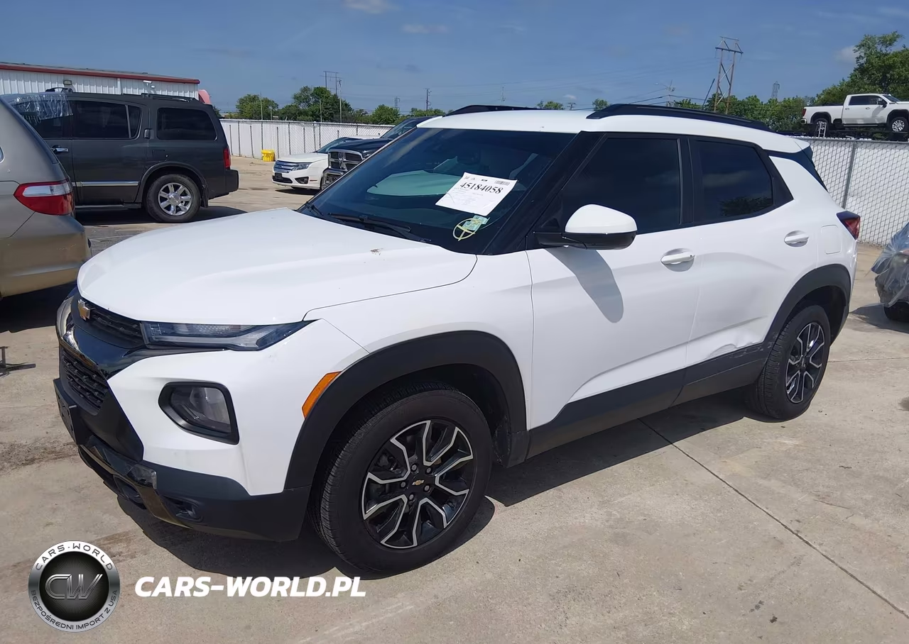 2022 Chevrolet Trailblazer Awd Activ VIN:KL79MSSL3NB024722 - 2