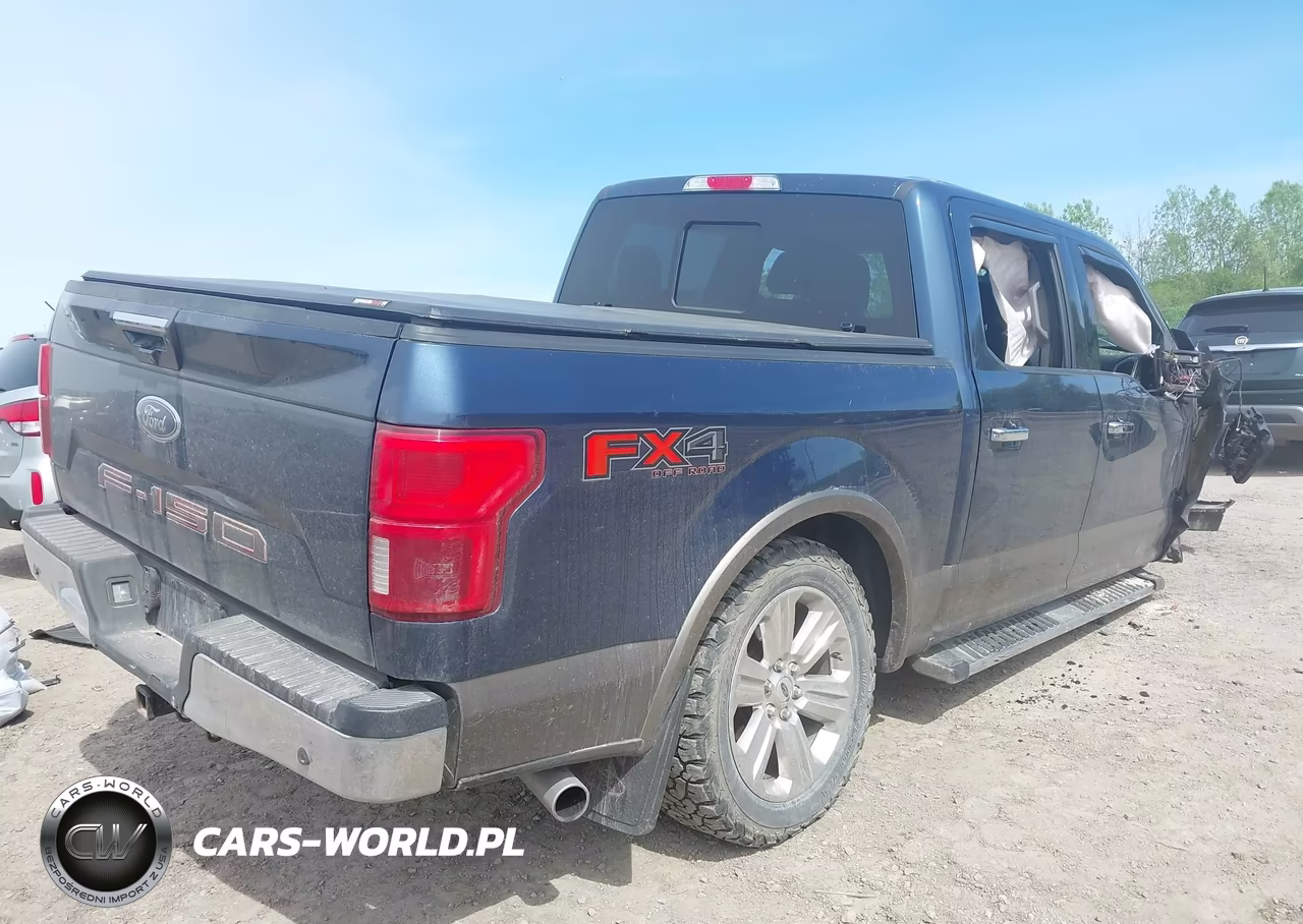 2019 Ford F-150 Lariat VIN:1FTEW1E59KFB78634 - 4