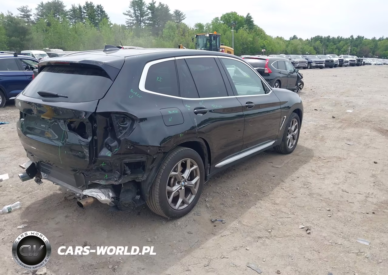 2021 BMW X3 xDrive30I VIN:5UXTY5C07M9E69121 - 4