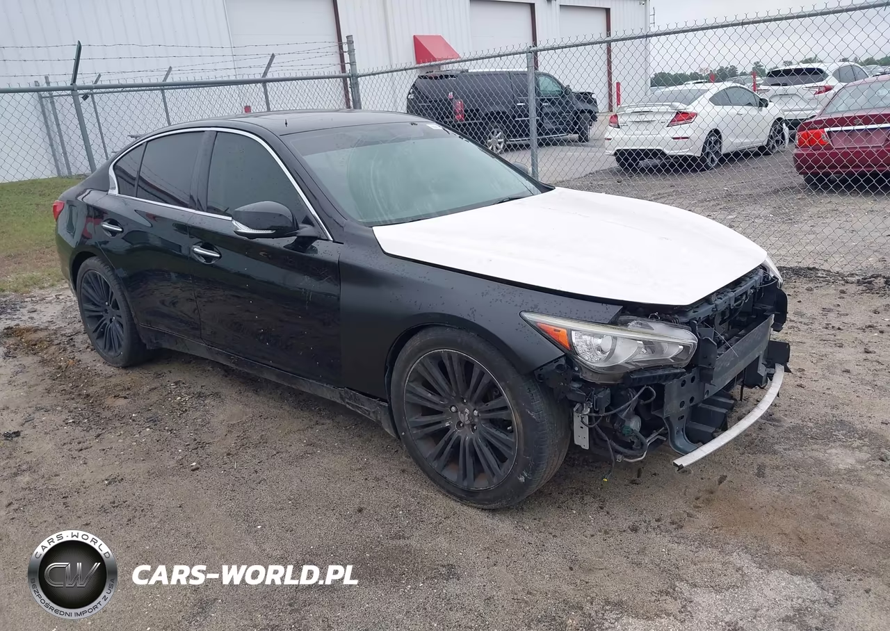 2016 Infiniti Q50 3.0T Red Sport 400