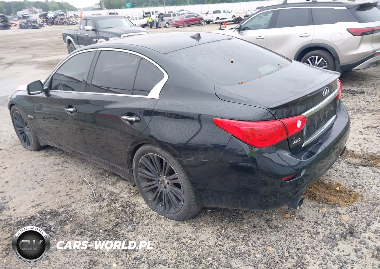 2016 Infiniti Q50 3.0T Red Sport 400 VIN:JN1FV7AR3GM451995 - 3