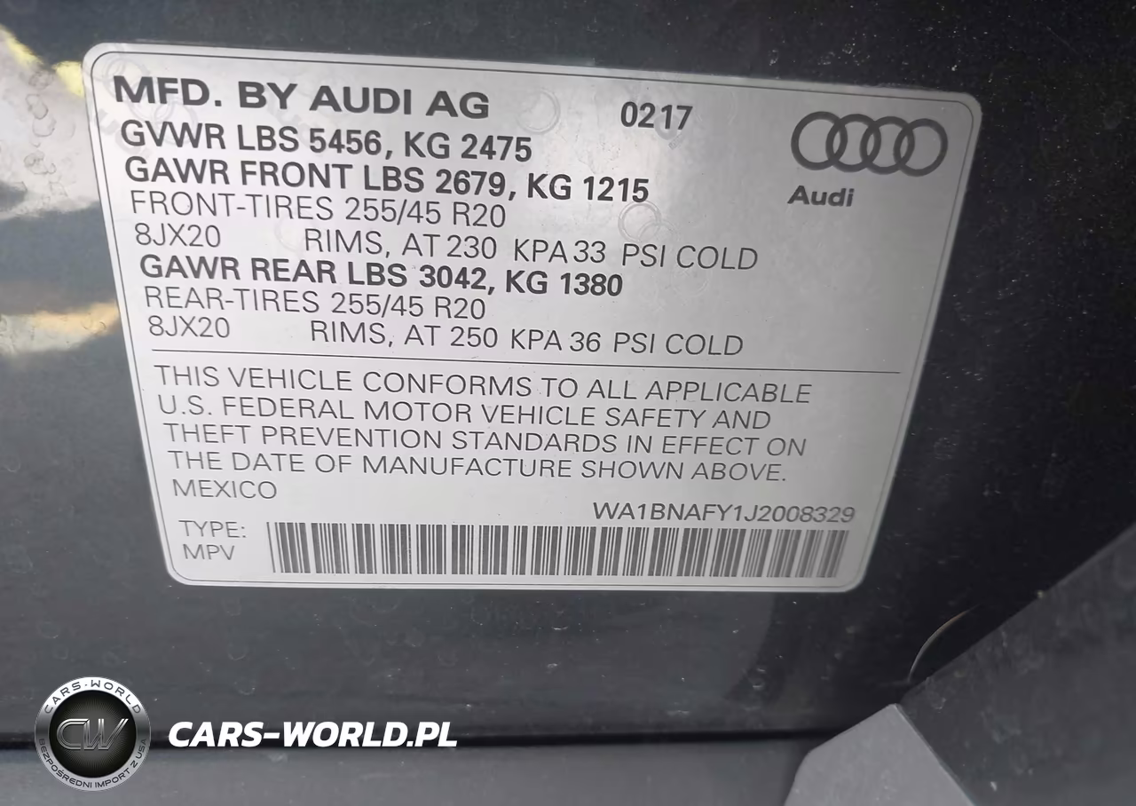 2018 Audi Q5 2.0T Premium-2.0T Tech Premium VIN:WA1BNAFY1J2008329 - 9