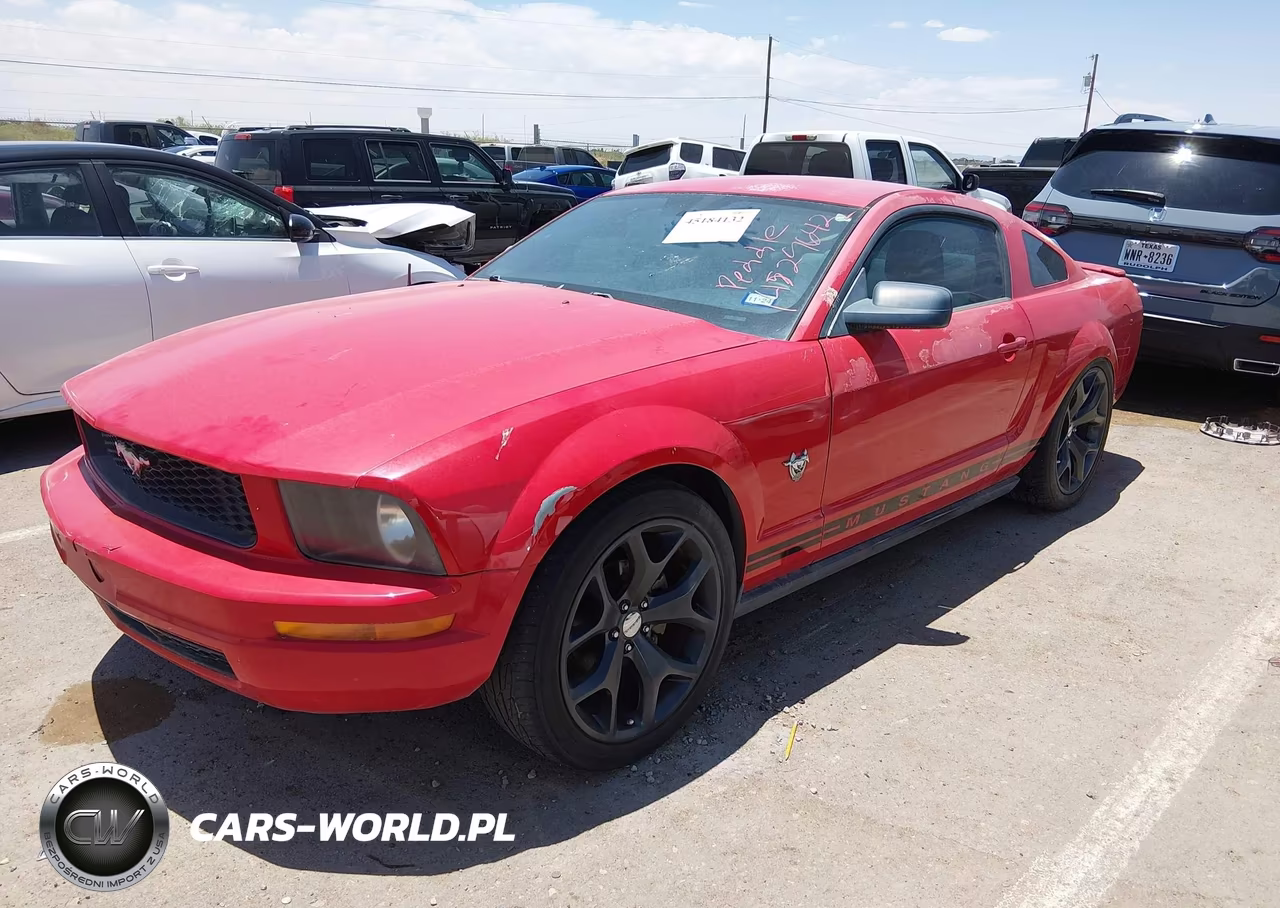 2009 Ford Mustang V6-V6 Premium VIN:1ZVHT80N195110881 - 2