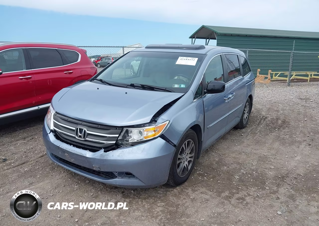 2012 Honda Odyssey Ex-L VIN:5FNRL5H62CB058976 - 2