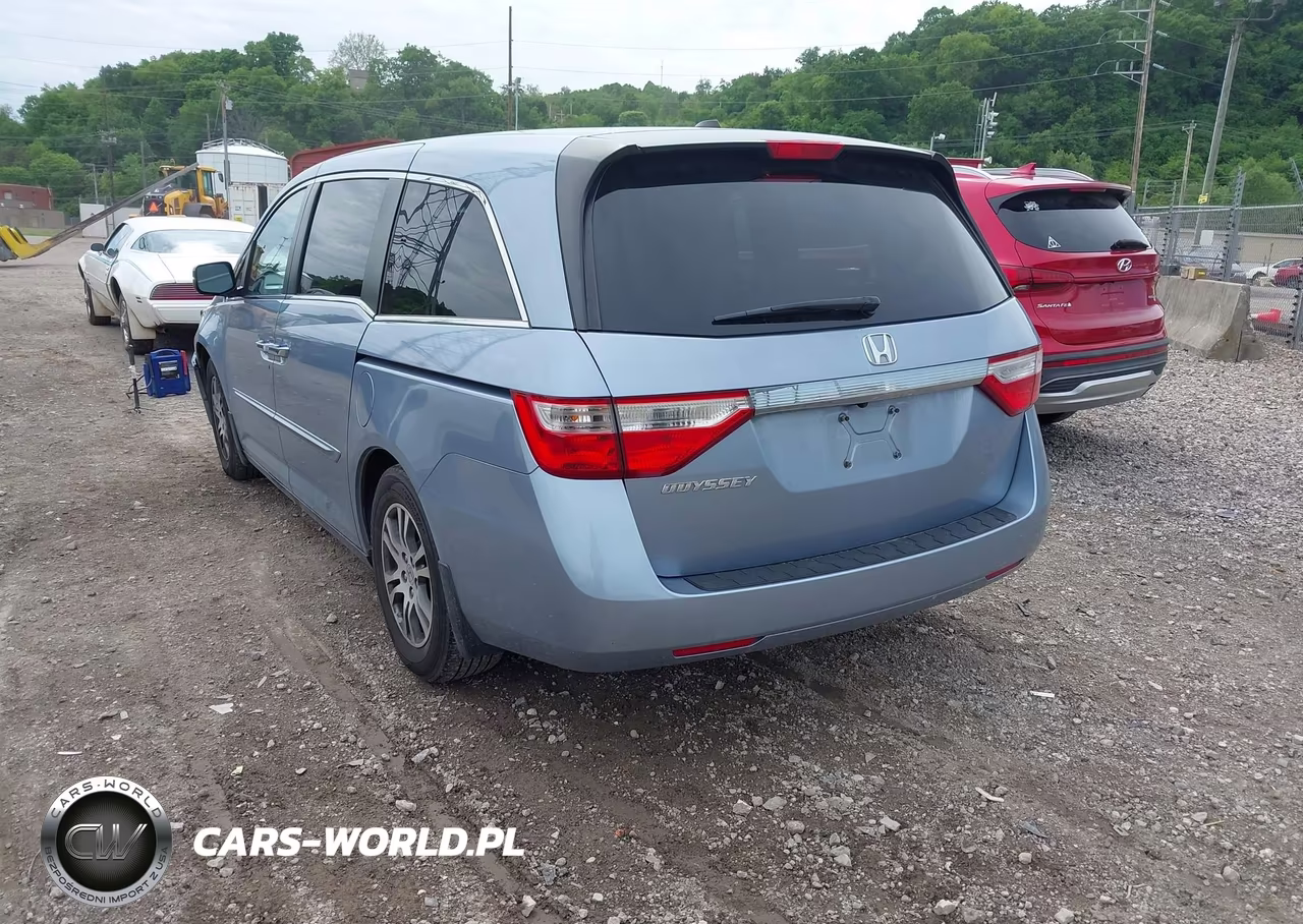 2012 Honda Odyssey Ex-L VIN:5FNRL5H62CB058976 - 3