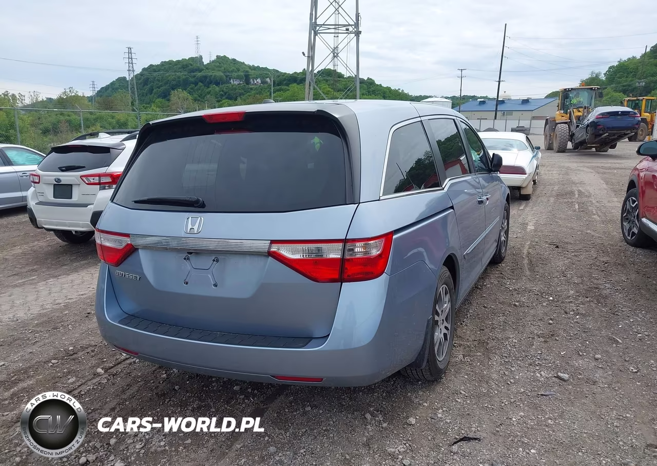 2012 Honda Odyssey Ex-L VIN:5FNRL5H62CB058976 - 4