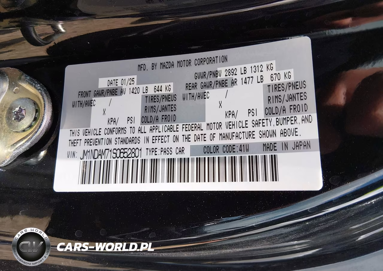 2025 Mazda Mx-5 Miata Rf Grand Touring VIN:JM1NDAM71S0652801 - 9