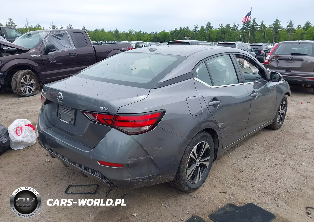 2023 Nissan Sentra Sv Xtronic Cvt VIN:3N1AB8CV6PY233453 - 4