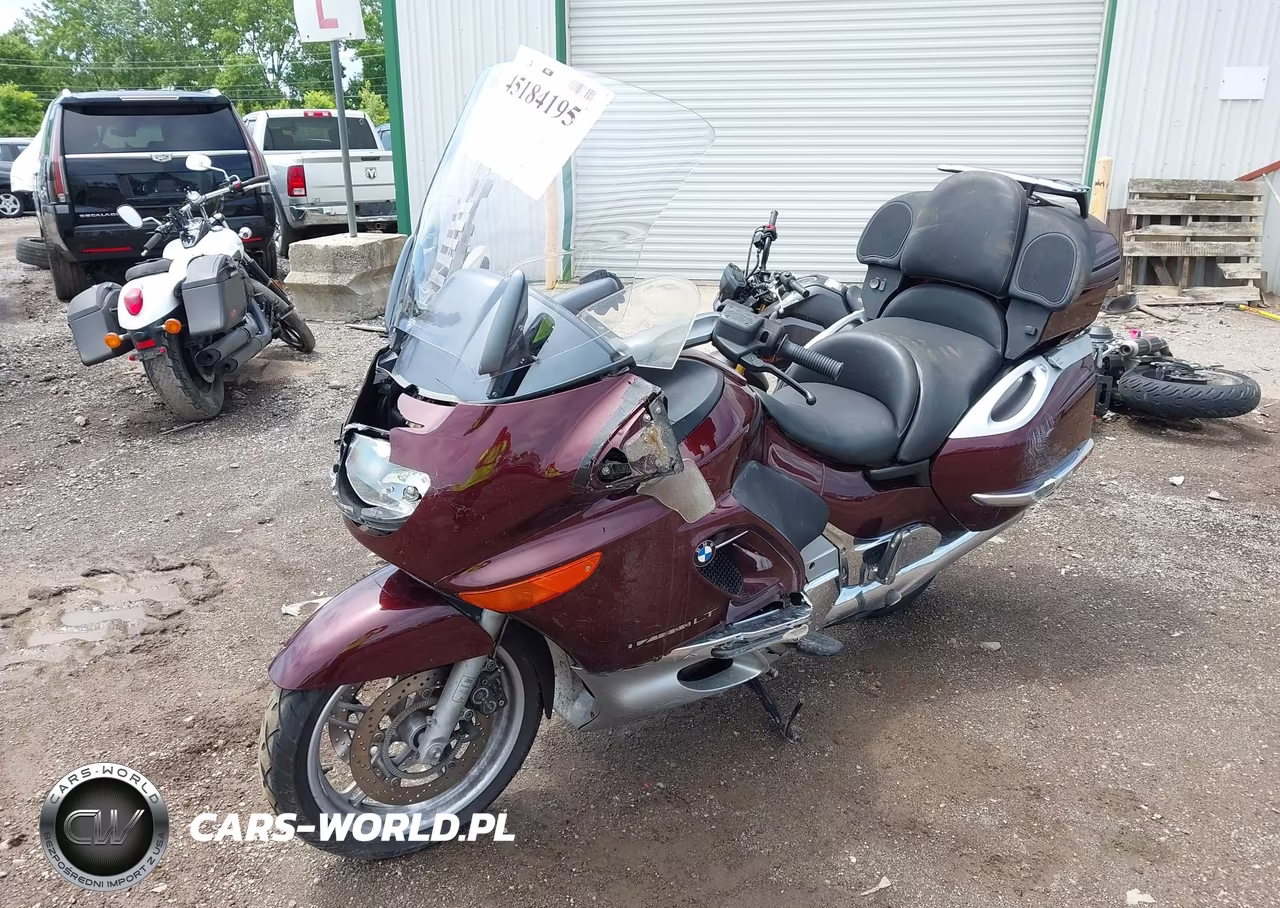 2000 BMW K1200 Lt VIN:WB10555A2YZD73760 - 2