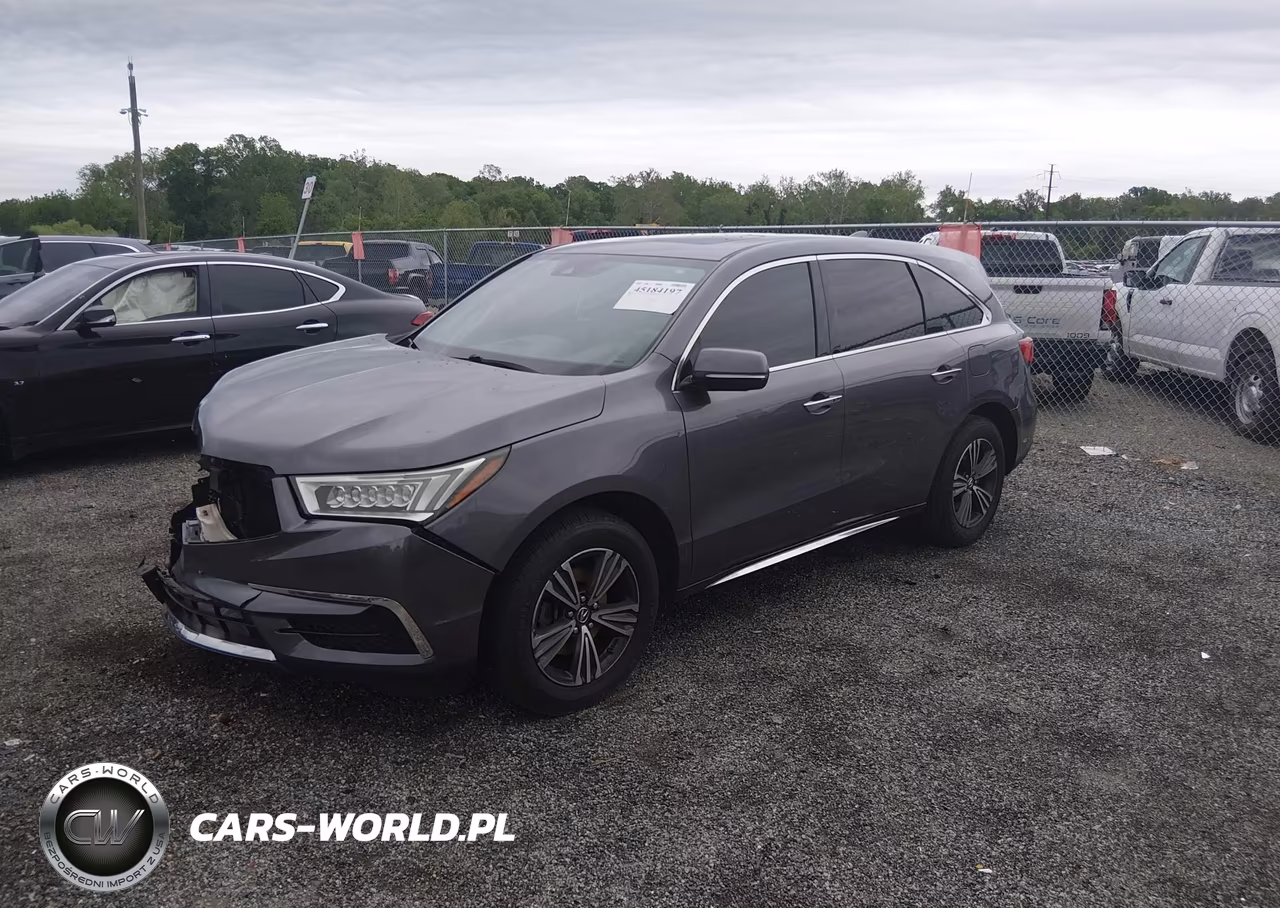 2018 Acura Mdx VIN:5J8YD4H34JL013090 - 2