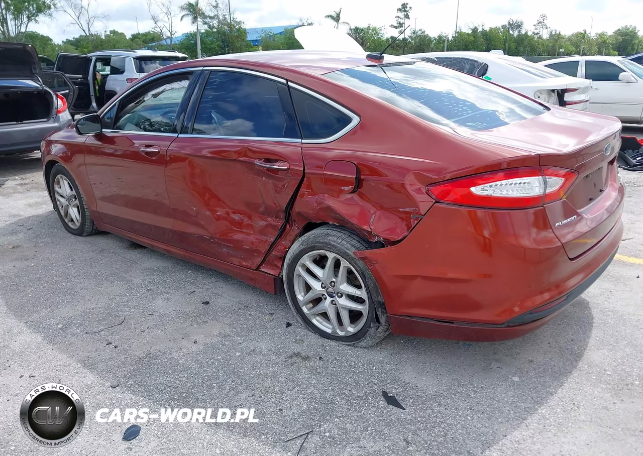 2014 Ford Fusion Se VIN:3FA6P0HD1ER396126 - 3
