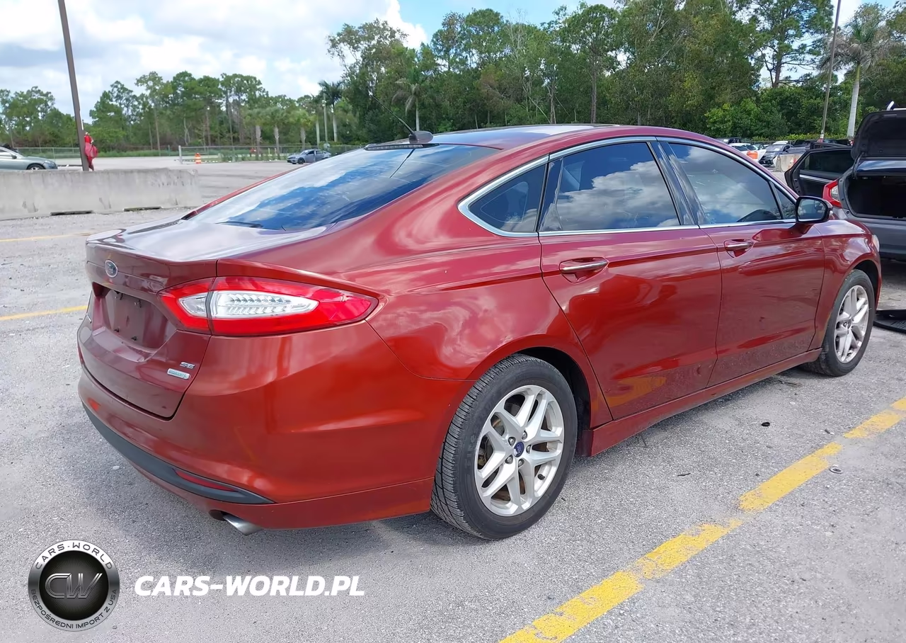2014 Ford Fusion Se VIN:3FA6P0HD1ER396126 - 4