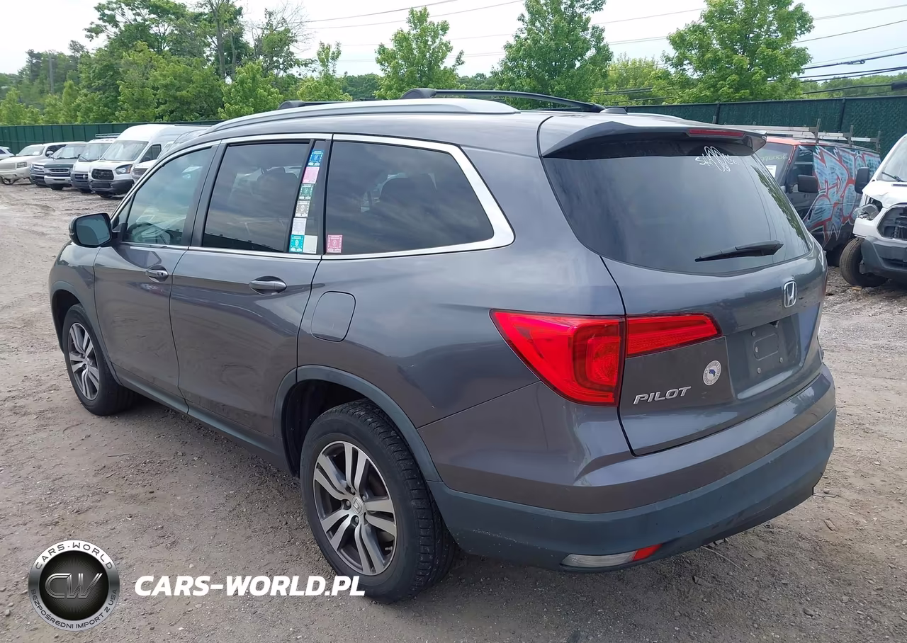 2017 Honda Pilot Ex-L VIN:5FNYF6H76HB081749 - 3