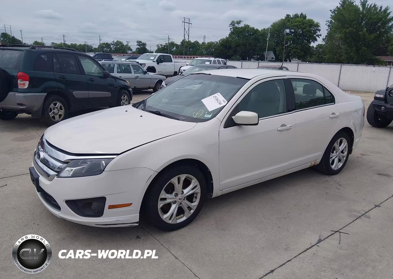 2012 Ford Fusion Se VIN:3FAHP0HG8CR275125 - 2