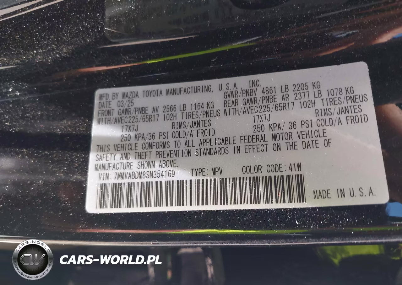 2025 Mazda Cx-50 2.5 S Premium Package VIN:7MMVABDM8SN354169 - 9