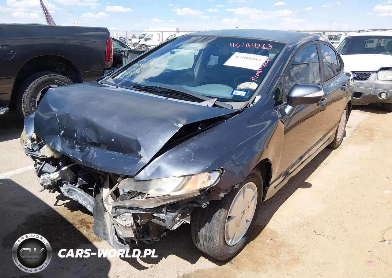 2007 Honda Civic Hybrid VIN:JHMFA36297S004773 - 2