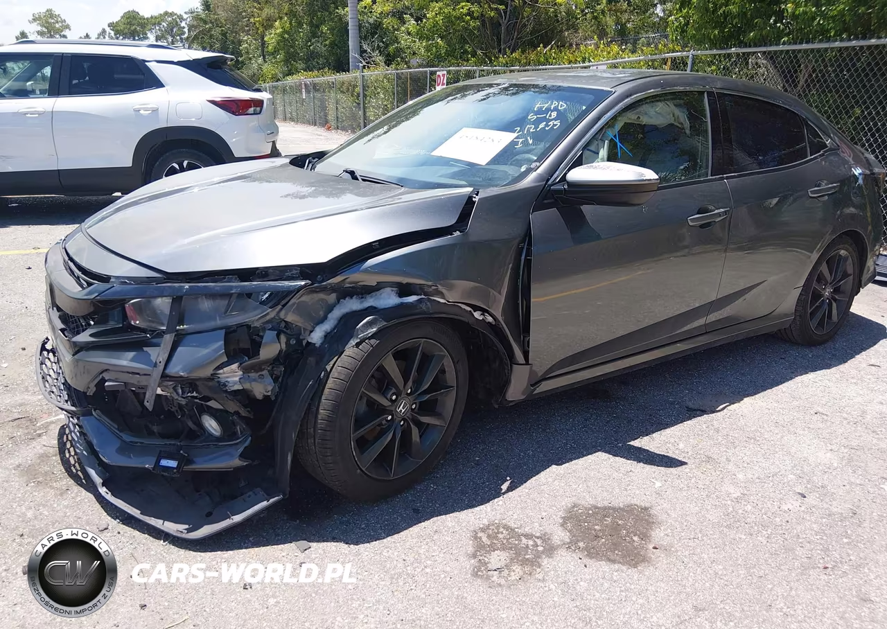 2020 Honda Civic Ex-L VIN:SHHFK7H87LU212955 - 2